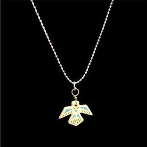 Soaring Bird Pendant Necklace
